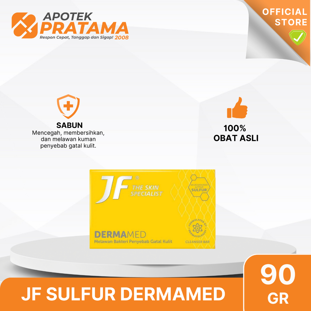 JF SULFUR DERMAMED 90GR (SABUN JF SULFUR)