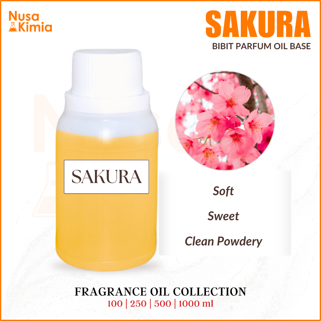 Bibit Parfum Sakura - Fragrance Oil untuk Parfum