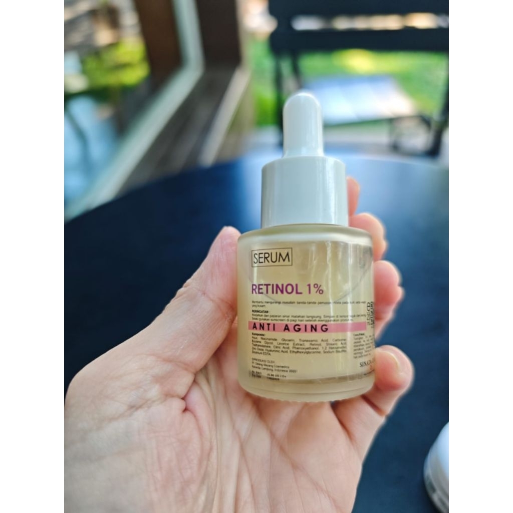 Serum retinol serum pemutih wajah