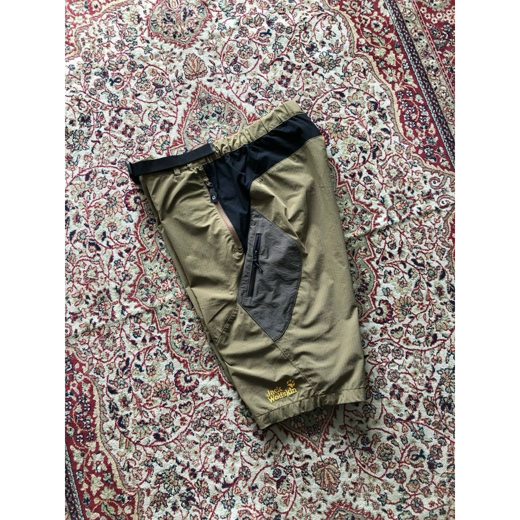 Celana Jack wolfskin utility short pants vintage jack wolfskin outdoor HG825