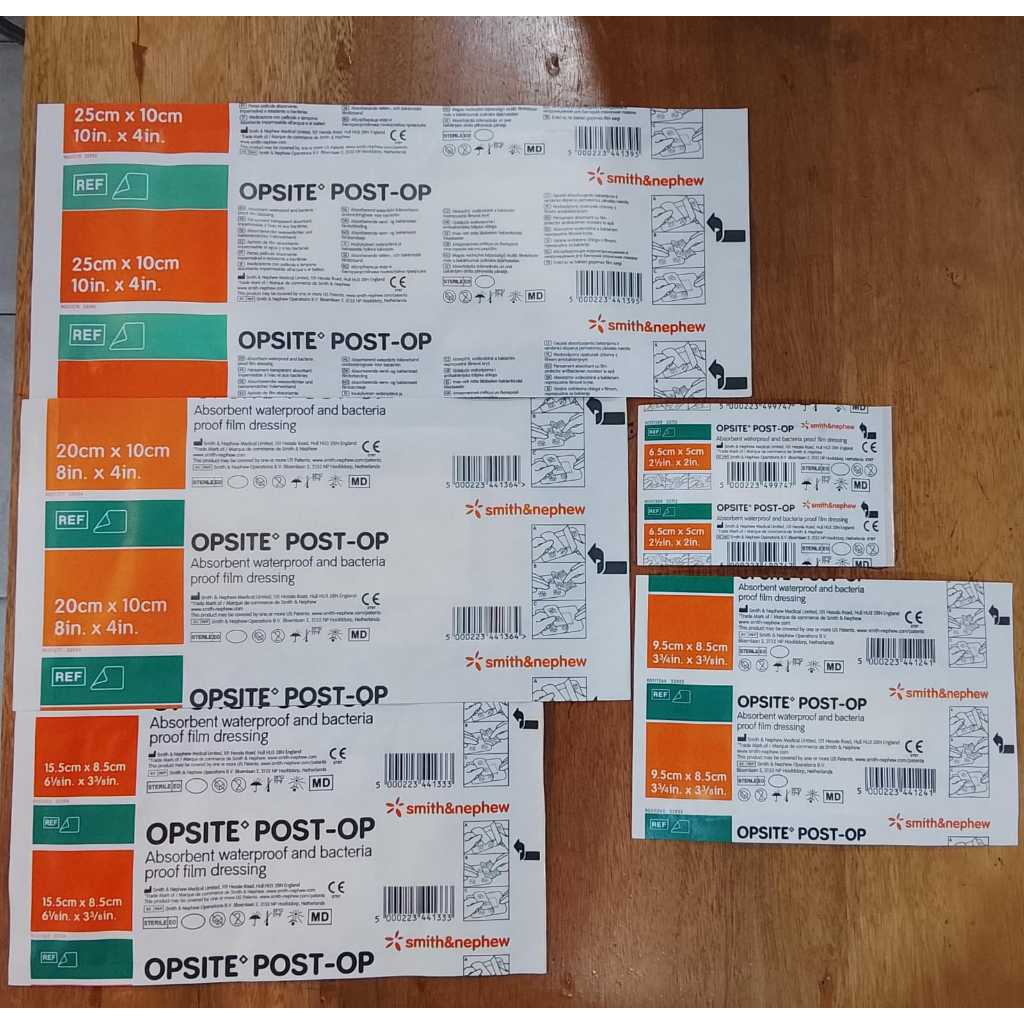 OPSITE POST-OP PLESTER LUKA TAHAN AIR / PLESTER LUKA HABIS OPERASI