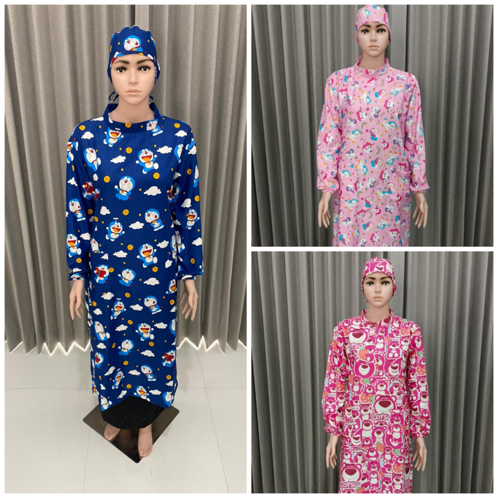 [ NEW 2025 ] Surgical Gown Motif Lucu, Surgical Gown Motif Terbaru, Apron, Baju Jaga APD LUCU MURAH