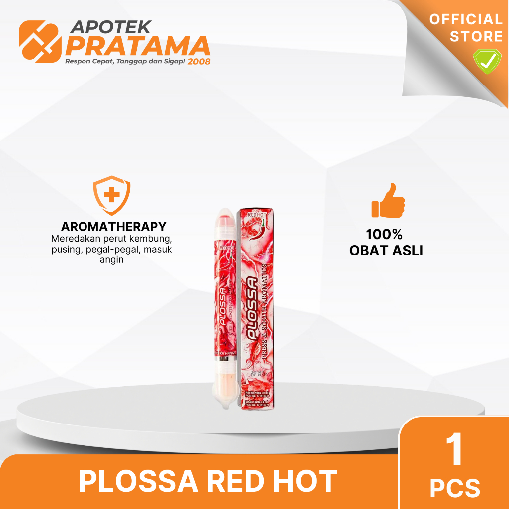 PLOSSA RED HOT 10ML (PLOSSA AROMATERAPI)