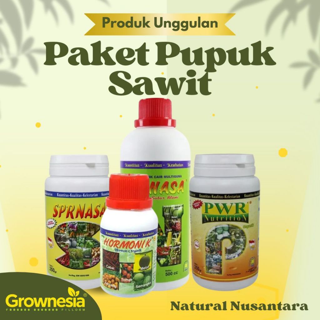 Pupuk Sawit Cepat Berbuah Lebat Booster Perangsang Buah Kelapa Sawit