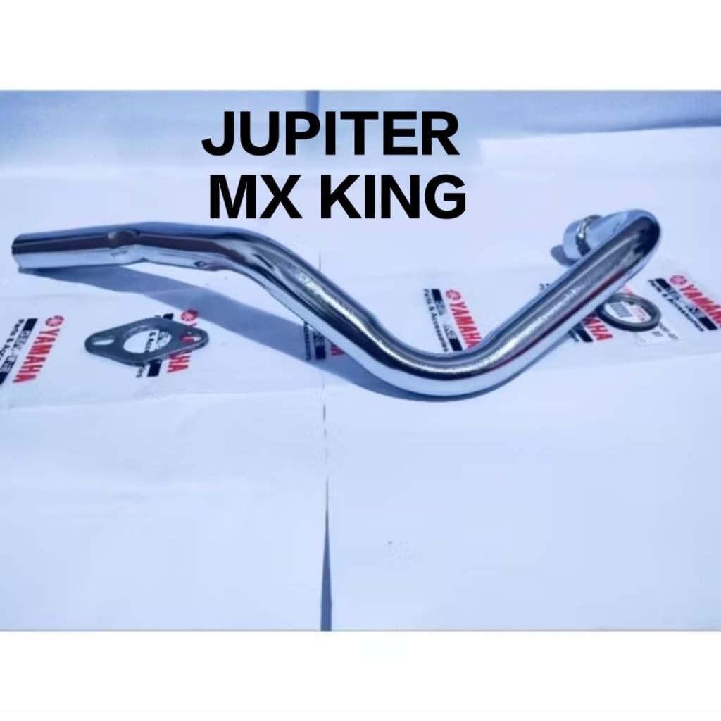 Leheran sambungan Knalpot ori jupiter MX King 150