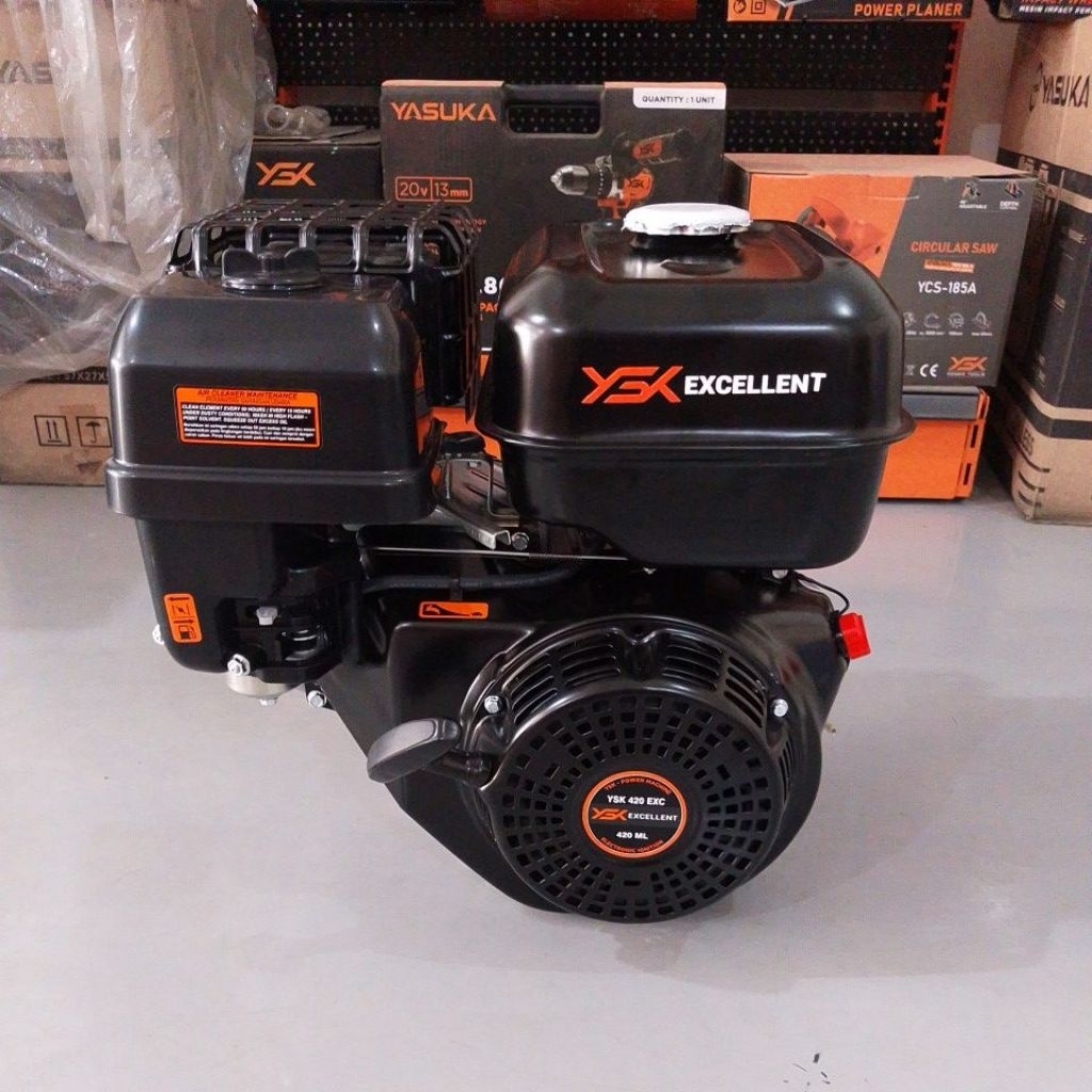 YSK 420 EXC YASUKA EXCELENT | GASOLINE ENGINE GX420 Yasuka Excelent | Mesin Penggerak Bensin | Mesin