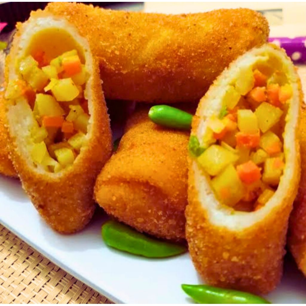 risol isi sayuran / risol sayur