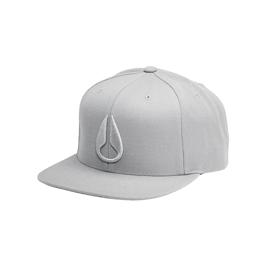 NIXON HAT-NOLAN STARTER HAT GRAY/GRAY-C19901562