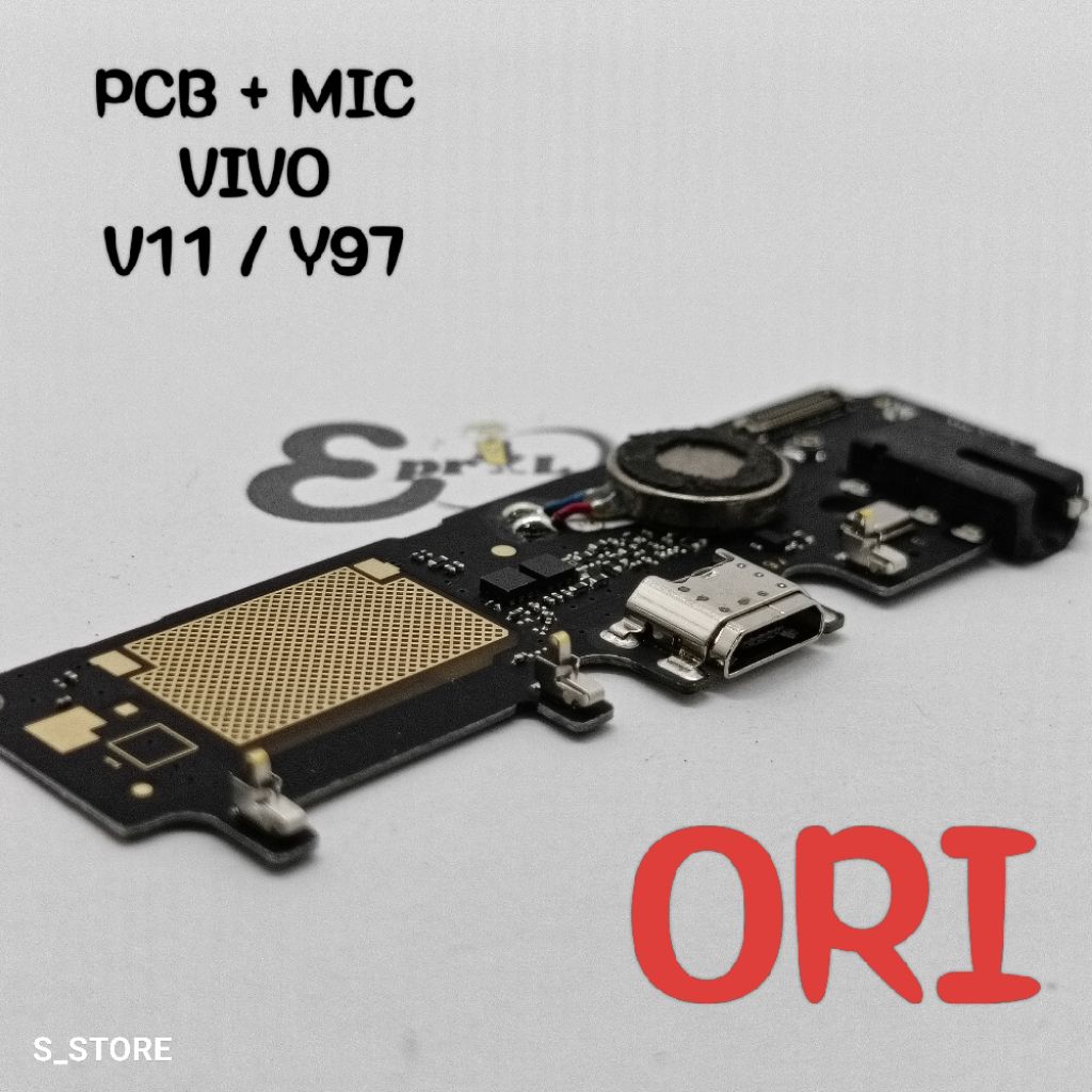 PAPAN CAS VIVO V11 / Y97 ORI + IC CONNECTOR CHARGER PAPAN KONEKTOR CAS PCB BOARD VIVO V11 / Y97 ORI