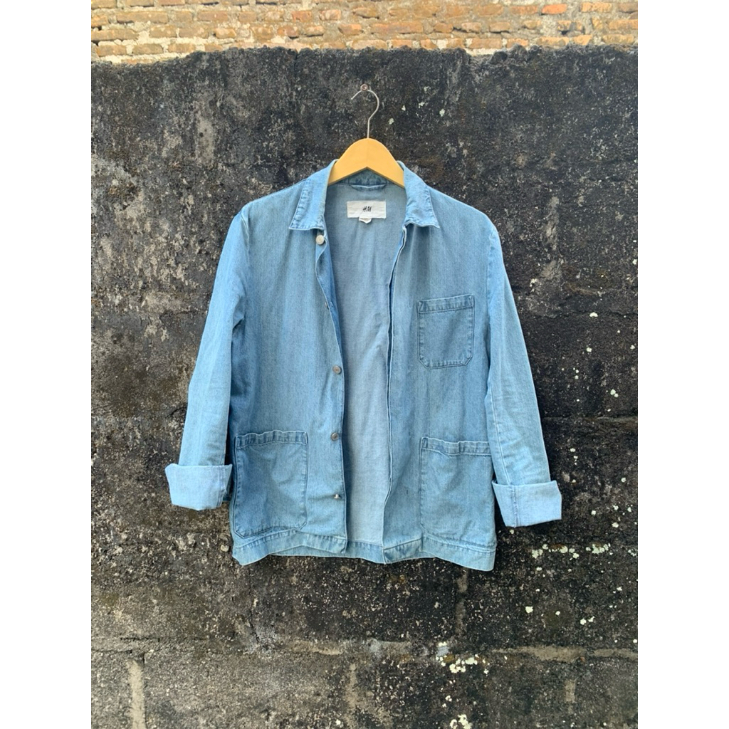 Chore denim jacket HnM Size S fit M