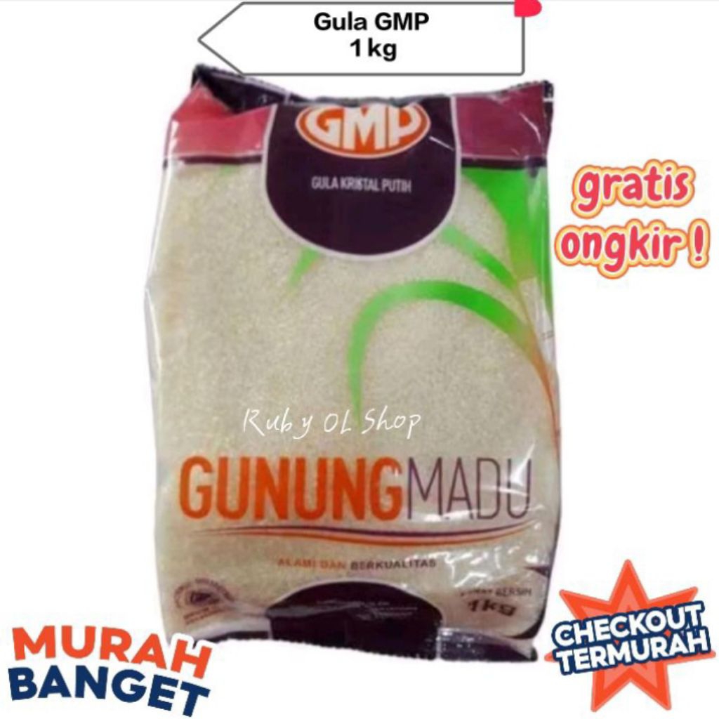 Gula Pasir GMP 1 Kg || Gula Pasir Termurah || Promo Gula Pasir