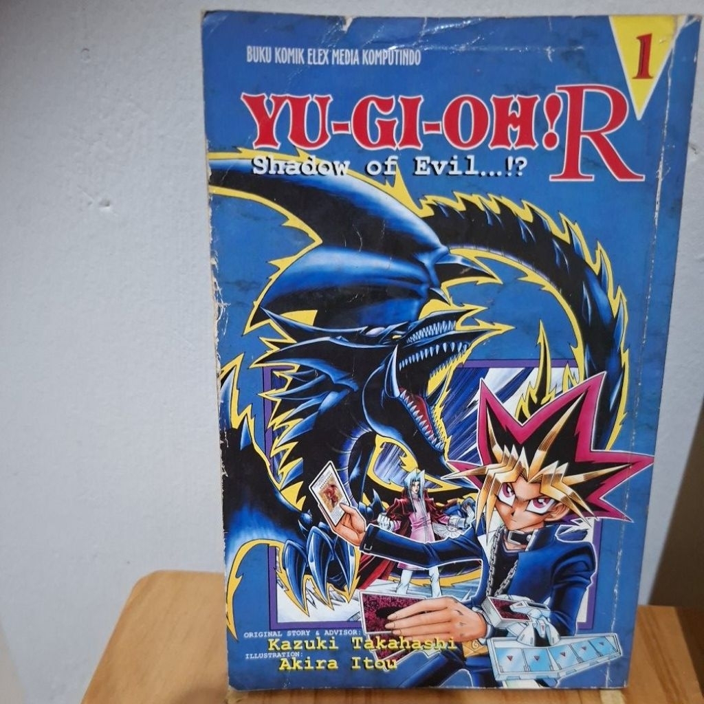 buku komik bekas Yu Gi oh R