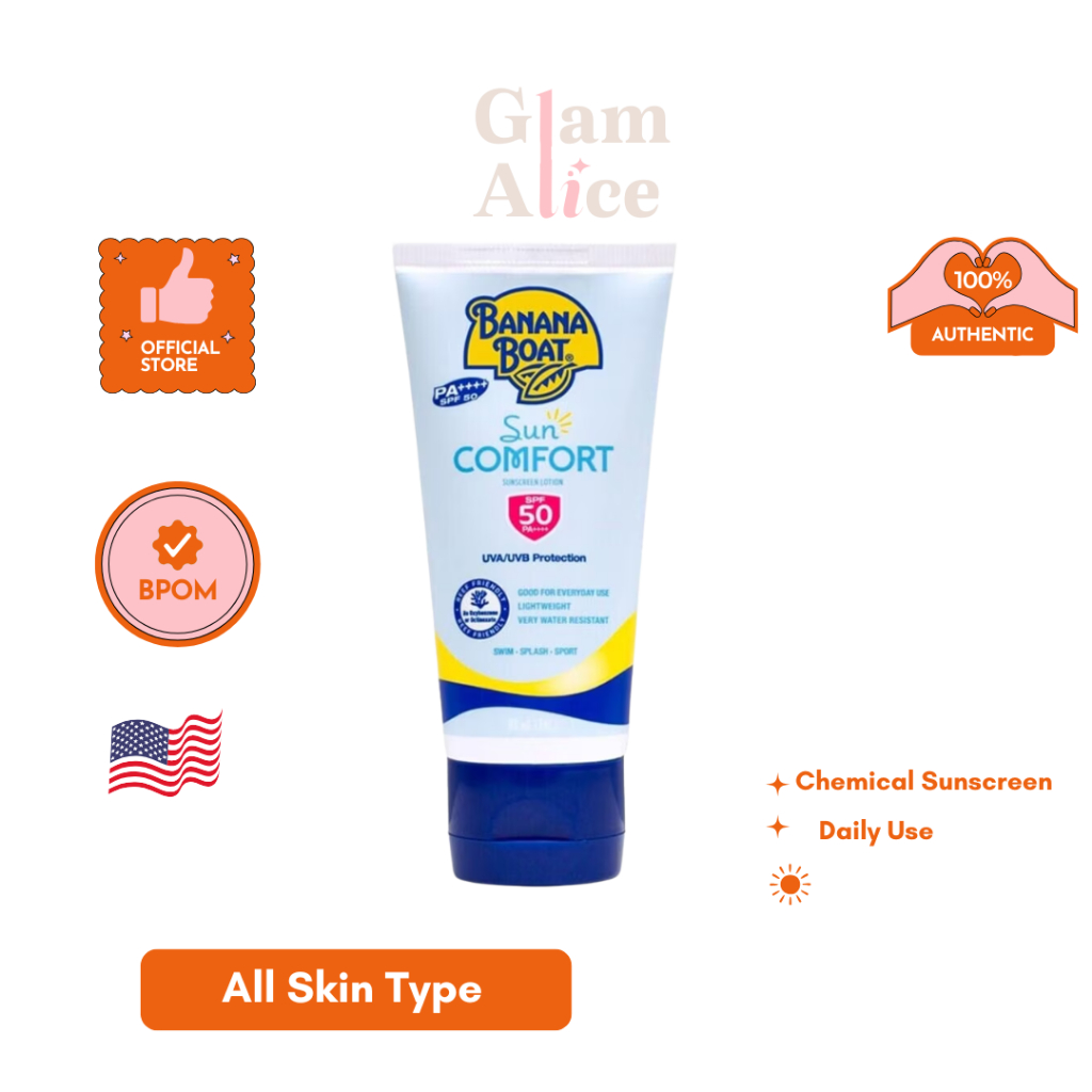 BANANA BOAT Sun Comfort UVA/VB Protection SPF 50