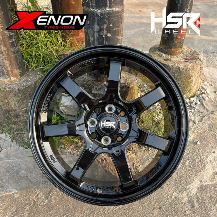 Velg Mobil Te37 Ring 17 Inch HSR BOROKO TJH R17 Untuk Raize Rocky Yaris Mobilio Alvez Avanza Binguo