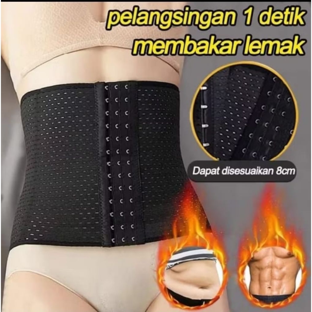Korset Perut Pembakar Lemak Pelangsing Perut Buncit