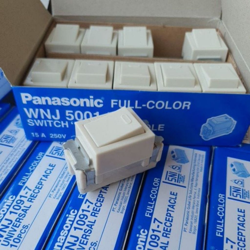 SAKLAR PANASONIC WNJ5001 MODEL LAMA