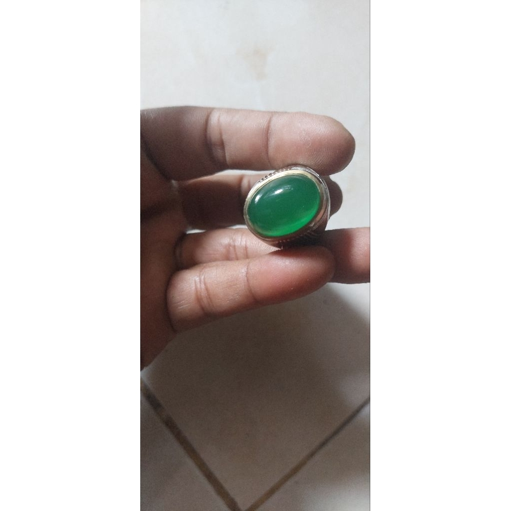 batu akik hijau Garut
