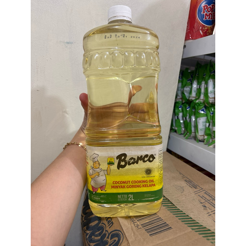 MINYAK BARCO 2liter minyak kelapa