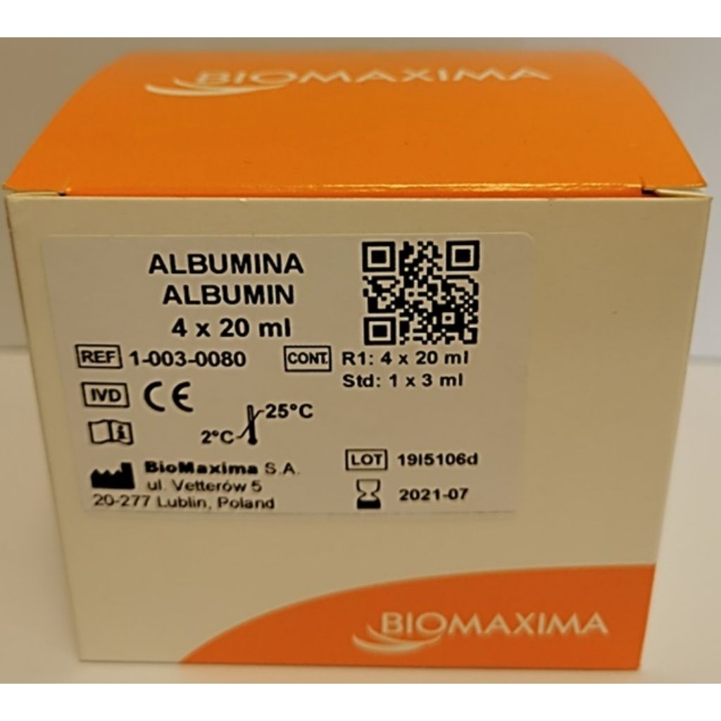 BIOMAXIMA ALBUMINA/ALBUMIN 4x20 ml
