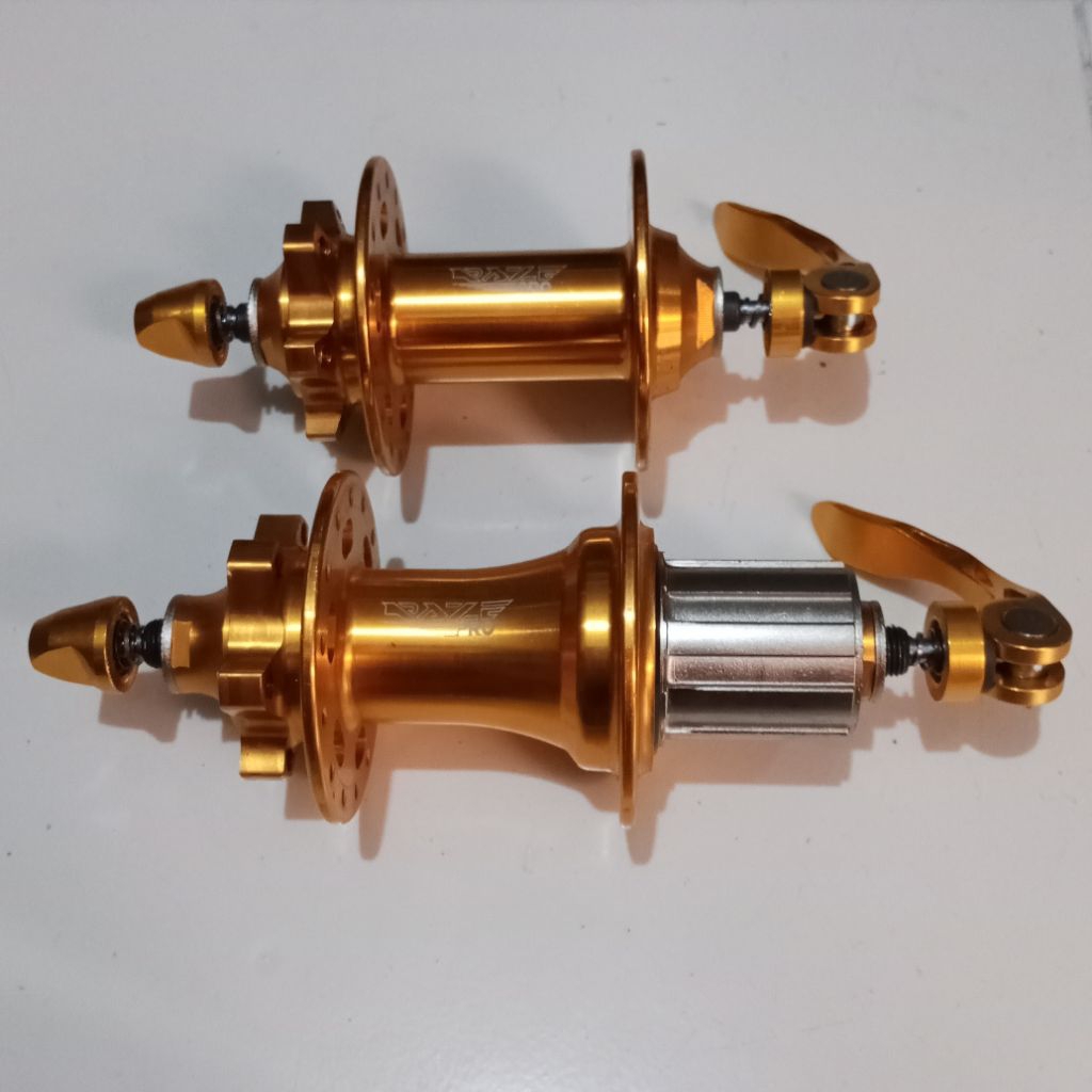 Hub Set Raze Pro 28 Hole Depan Belakang Sealed Bearing MTB Road Fixie QR