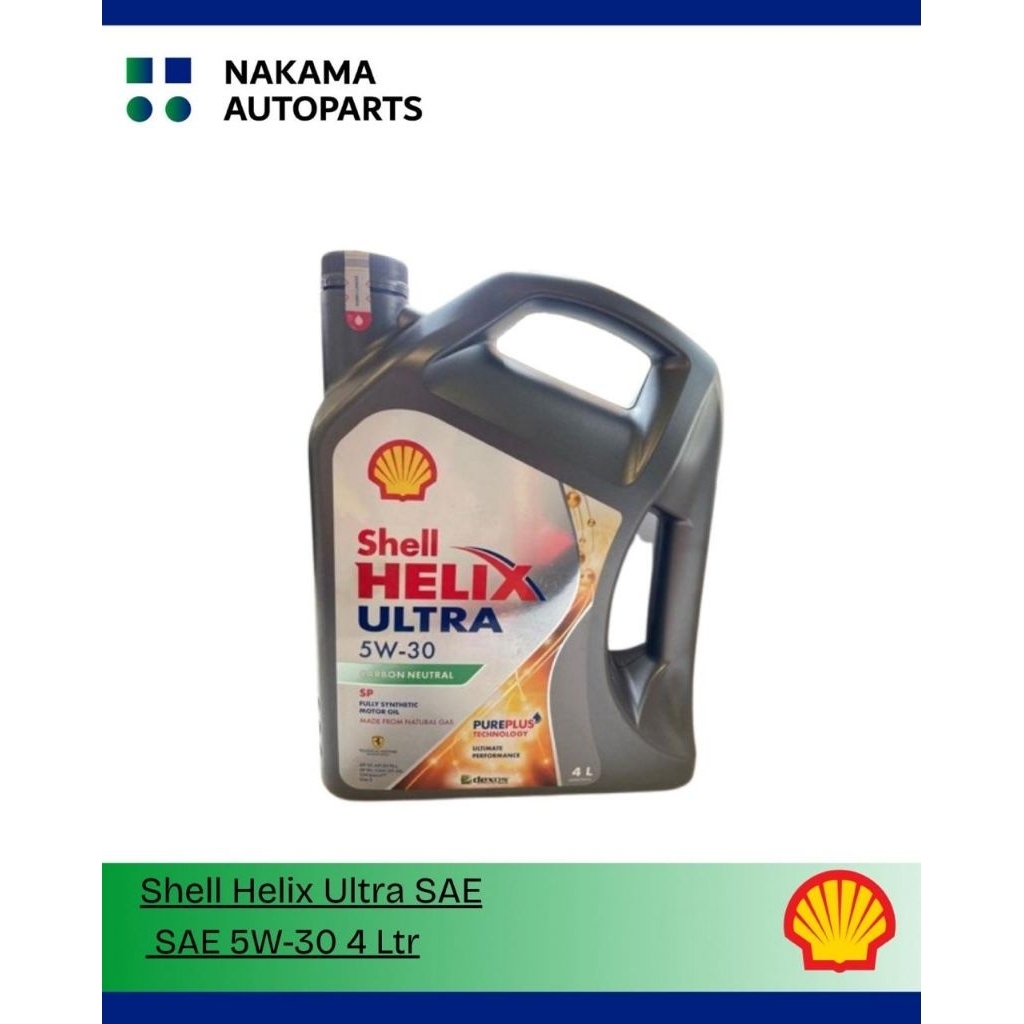 Oli Mobil Oli Shell Helix Ultra 4Liter