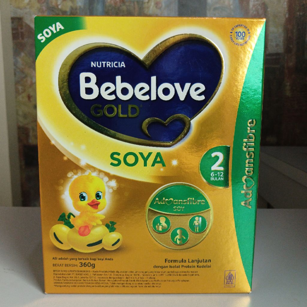 Bebelove Soya 2 6-12 bulan 360gr Susu Formula Bayi Bebelove Soya 360 gram 6-12 bulan