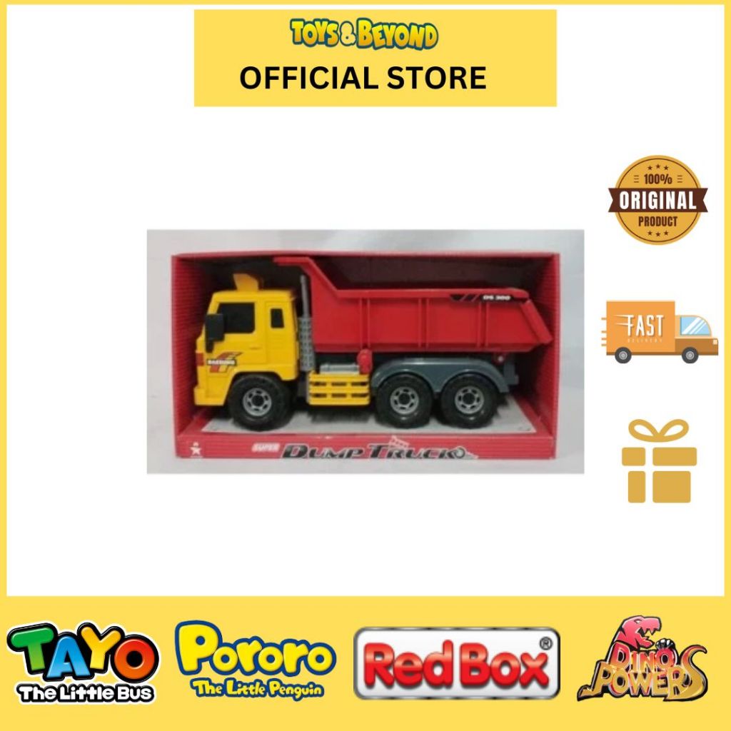 Toys And Beyond Mainan Mobil DAESUNG Super Dump Truck 406 / Mainan Truk Konstruksi