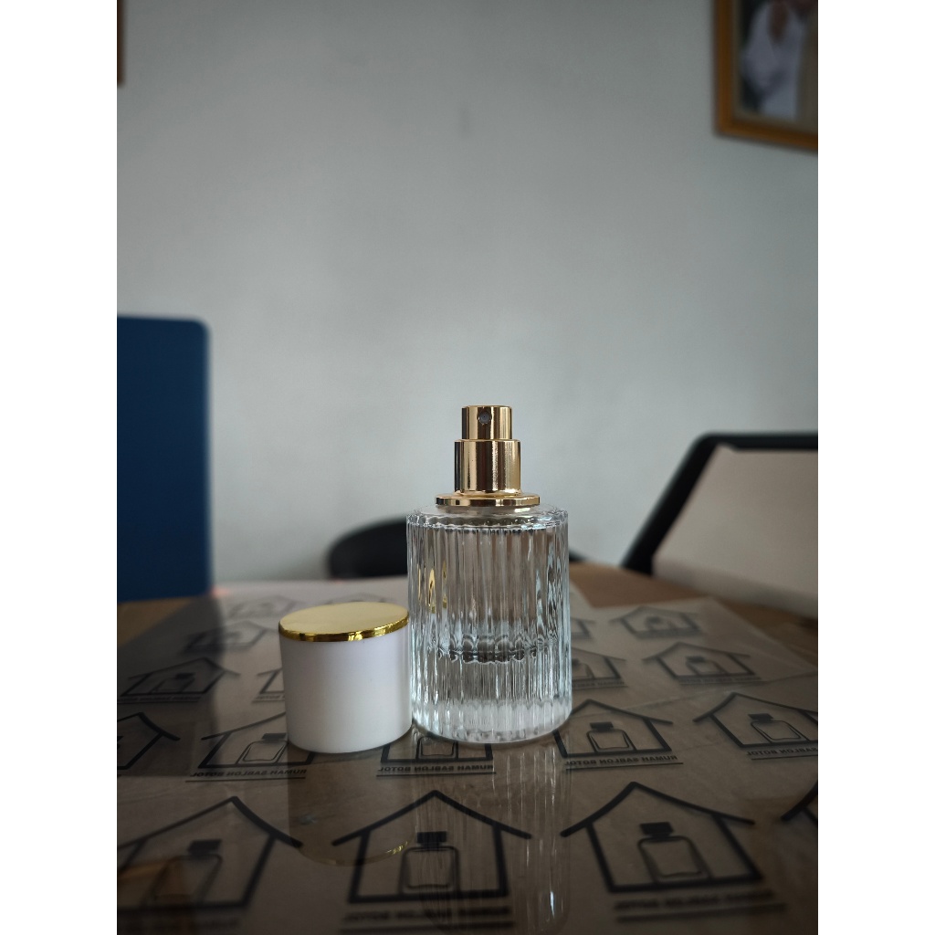Botol Parfum Chloe 30ml Drat / Ulir Lusinan | Botol Parfum Kosong | Botol Parfum 30ML