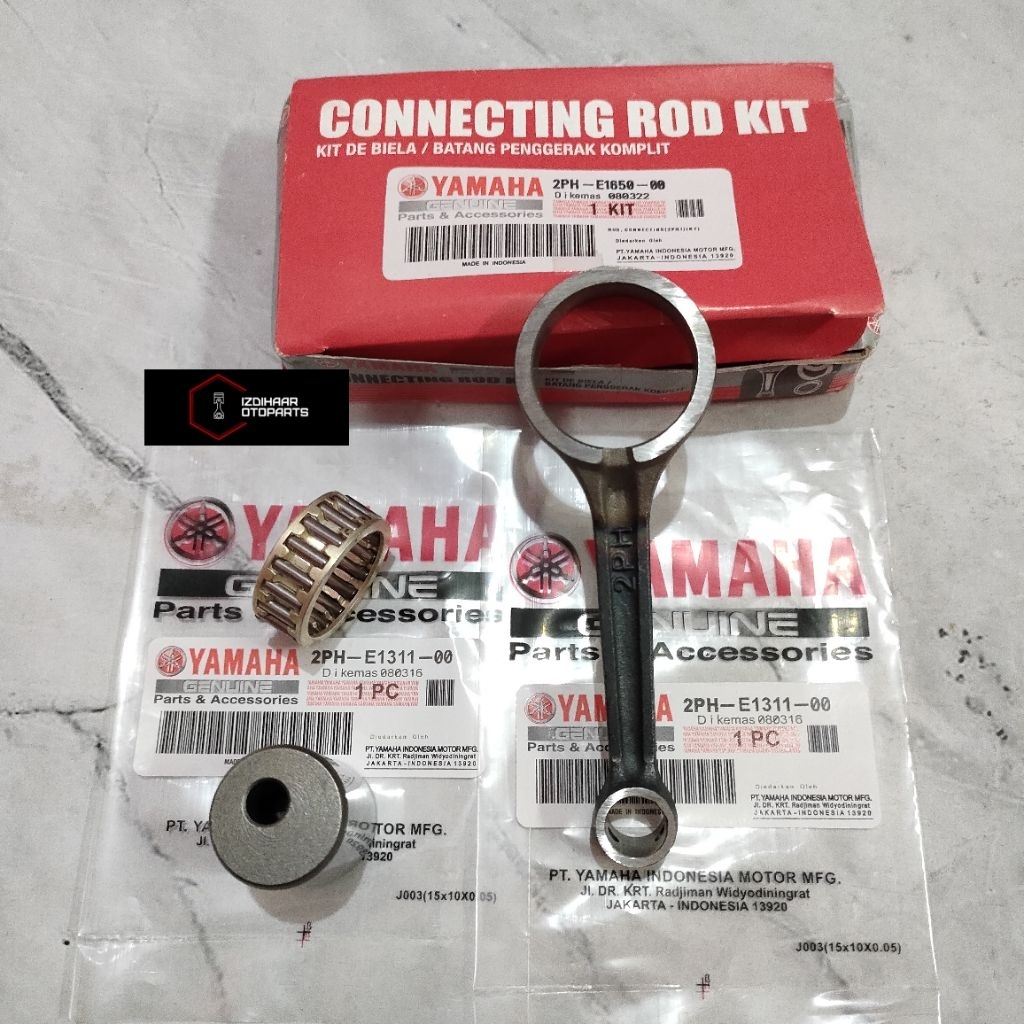 Stang seher Stang piston Yamaha Fazzio Filano Freego Connecting Rod kit