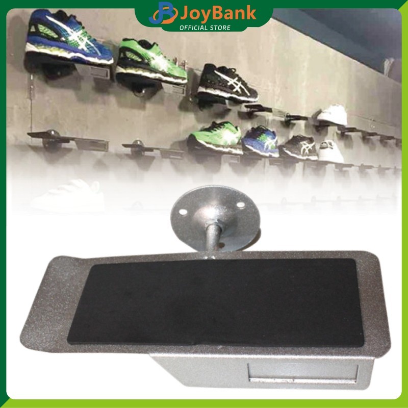 Display Sepatu Melayang Rak Dinding untuk Toko Sepatu Pajangan Sepatu dengan Desain Minimalis dan Ku