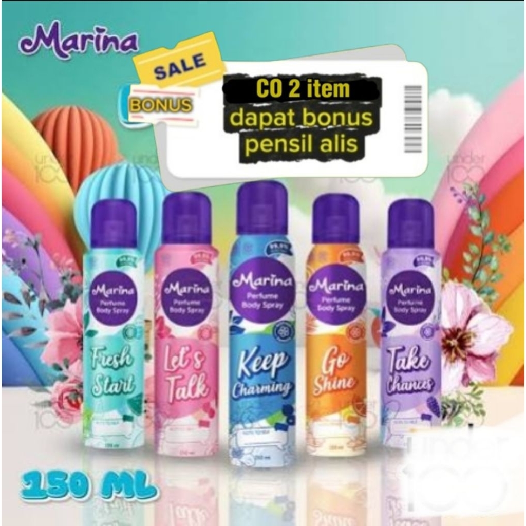 marina parfume 150g Marina parfum body spray