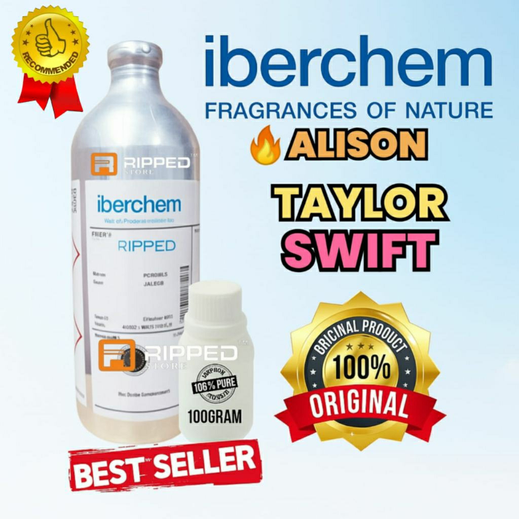 100ml Alison Bibit Parfum Murni Taylor Swift By Iberchem Original