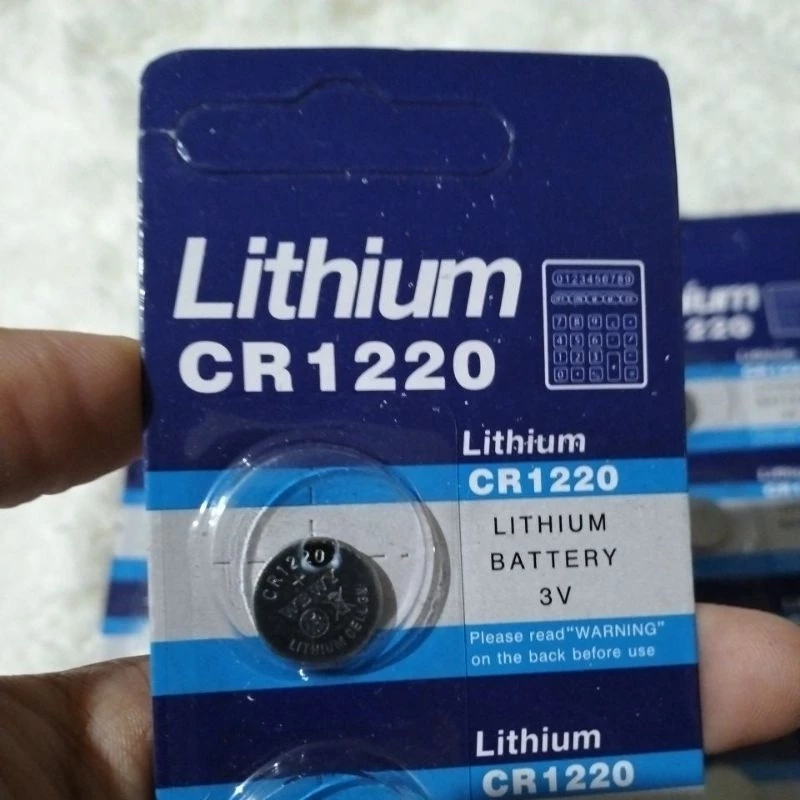 BATERAI CR1220 LITHIUM CR 1220 / 3V / BATRAI / CR1220 (CMS)