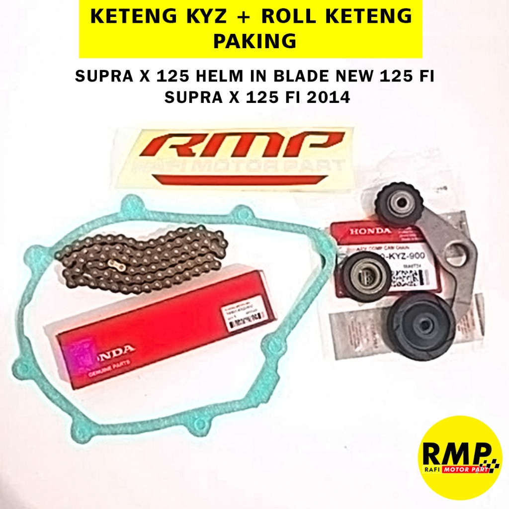 KETENG KYZ + ROLL KETENG + PAKING SUPRA X 125 HELM IN BLADE NEW 125 FI SUPRA X 125 FI 2014