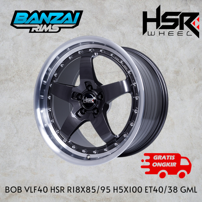 Velg Ring 18 PCD 5x100 Untuk Avanza Xenia Yaris || Velg R18 Celong PCD 5x100 Avanza Xenia Yaris