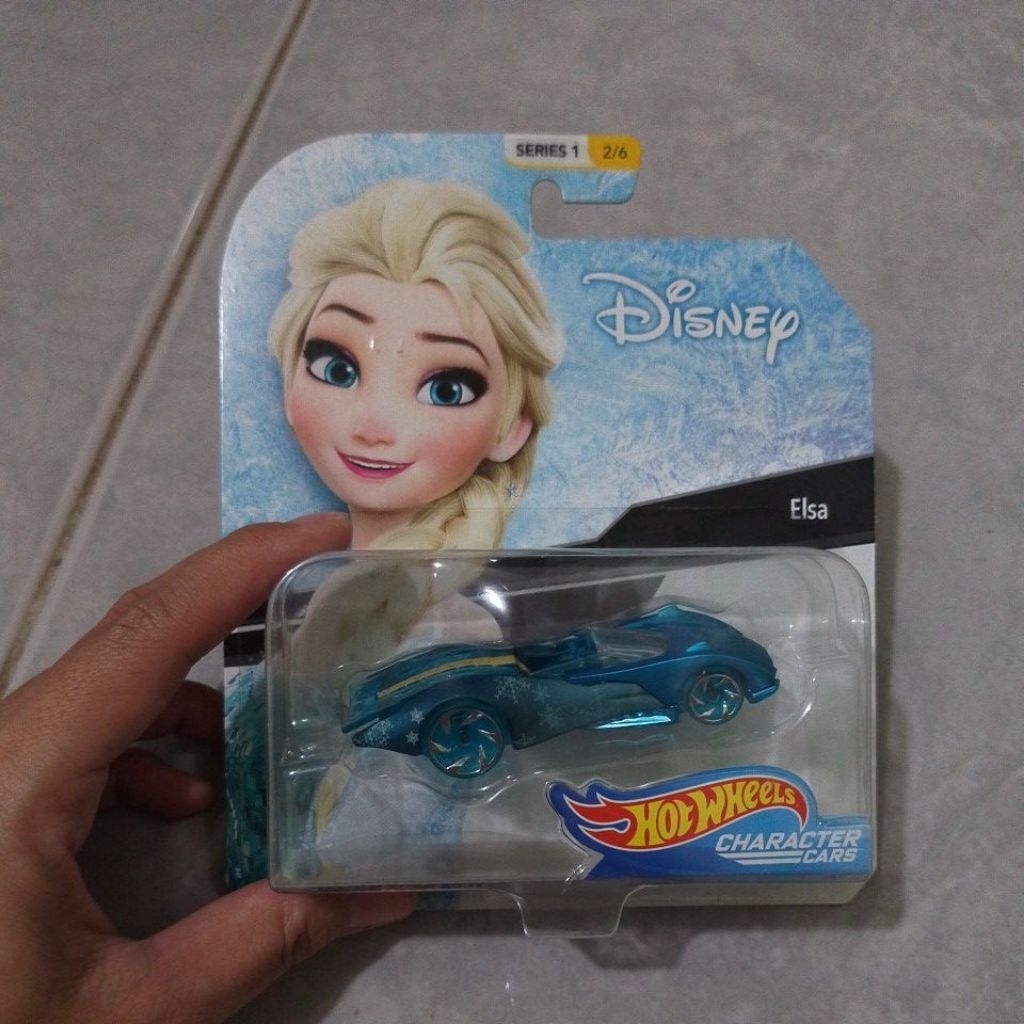 Hotwheels Character Cars Disney Elsa