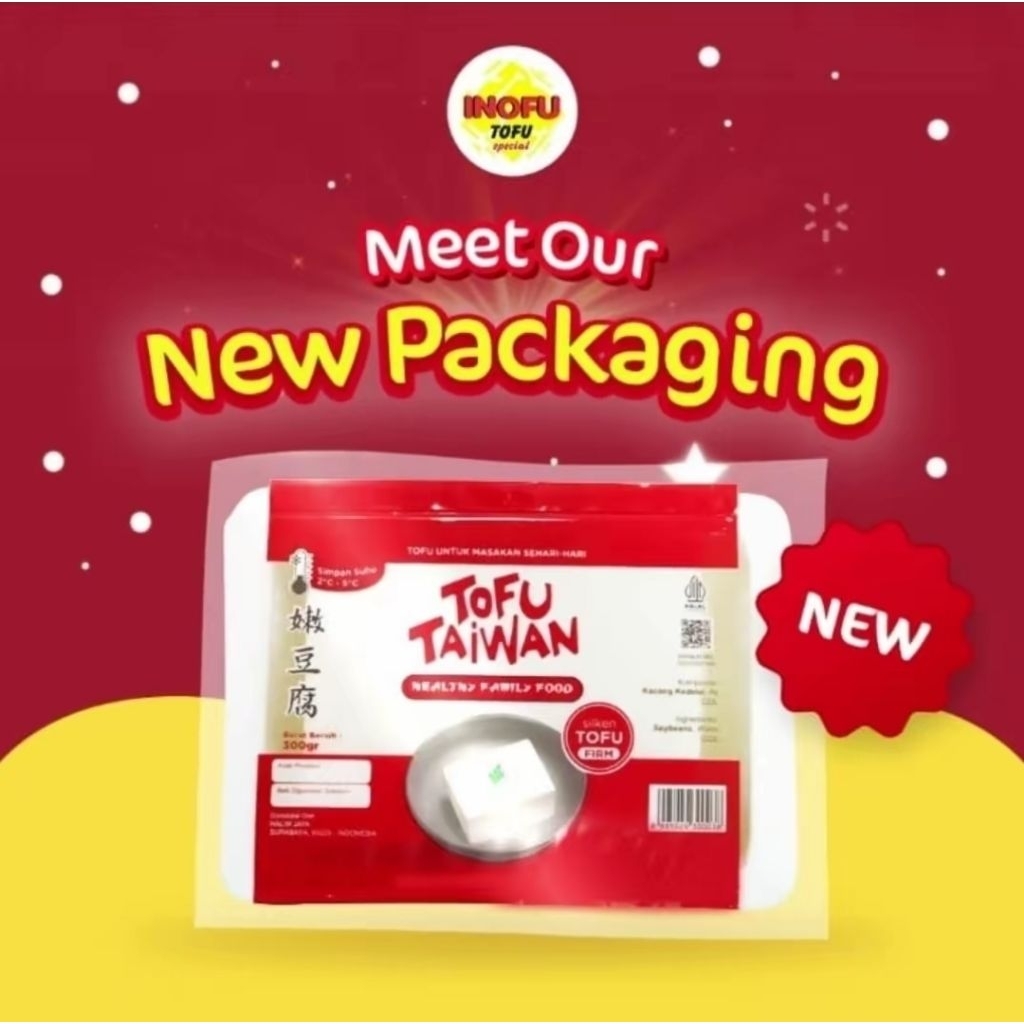 TOFU TAIWAN Silken Tofu / Tahu Halus / Sutra 300gr