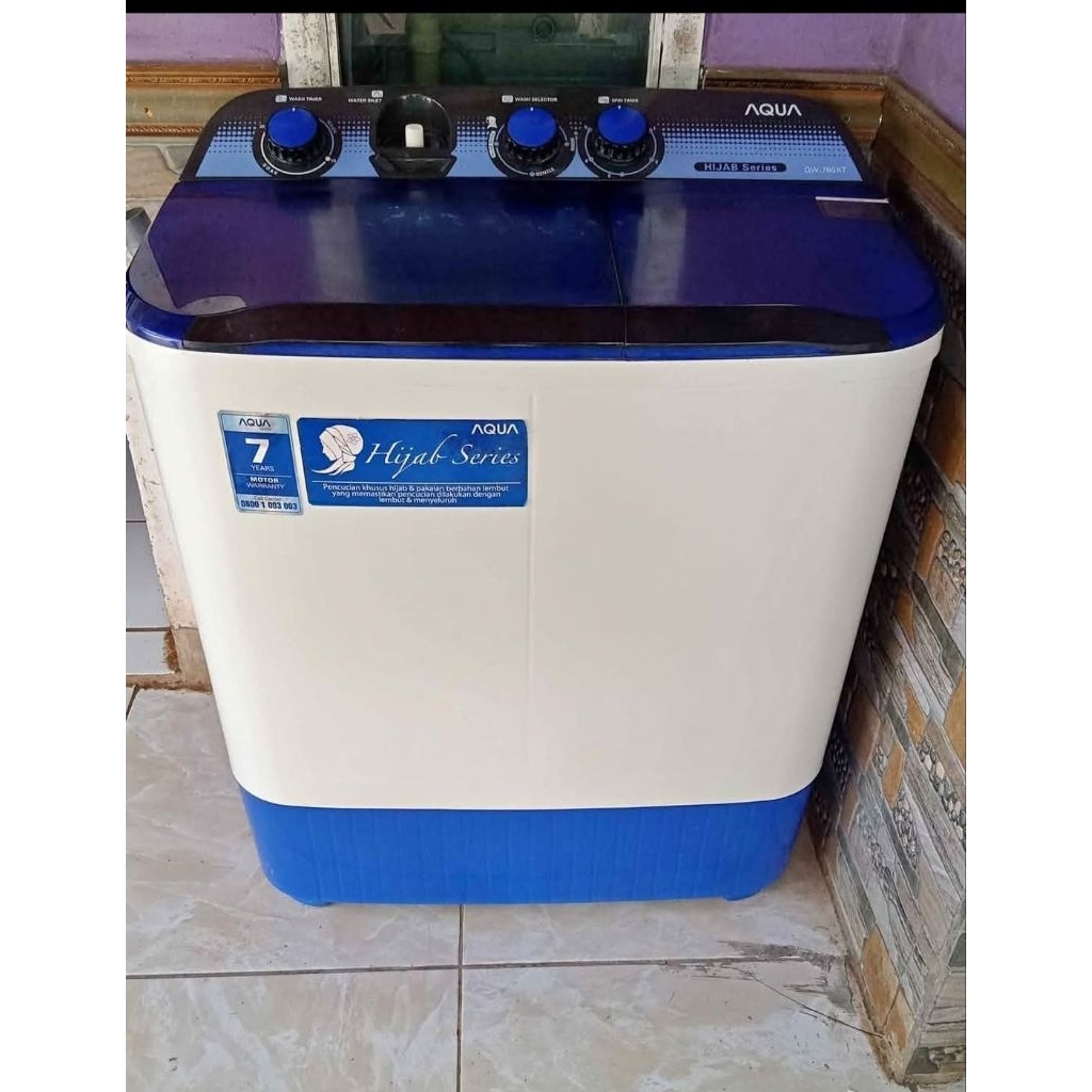 mesin cuci 2 tabung 9kg