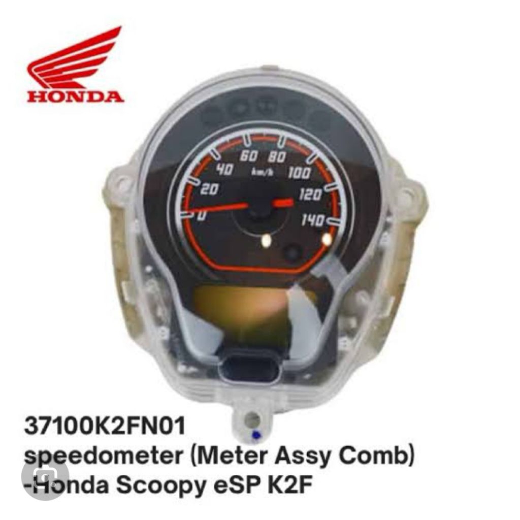 SPIDOMETER SCOOPY K2F ASSY 37100-K2F-N01 ORIGINAL HONDA AHM