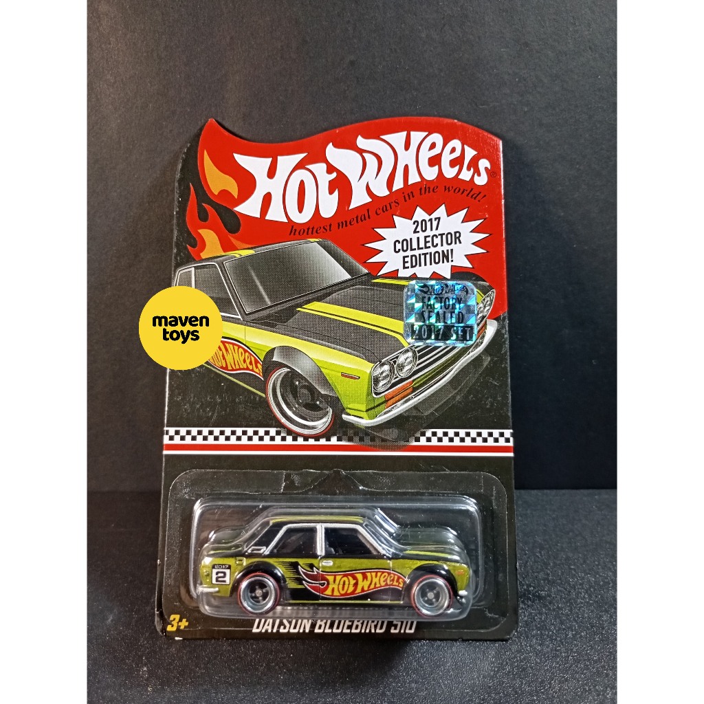Hot Wheels Collector Edition 2017 / Hotwheels Collector Edition 2017 - DATSUN BLUEBIRD 510 FACTORY S