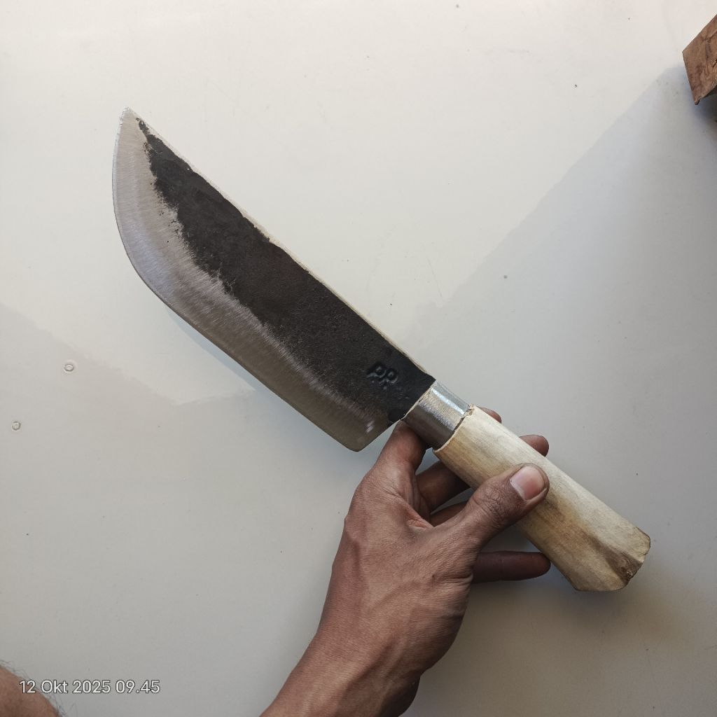 Pisau Cacah Daging Baja 100% Asli Baja Khas Madura
