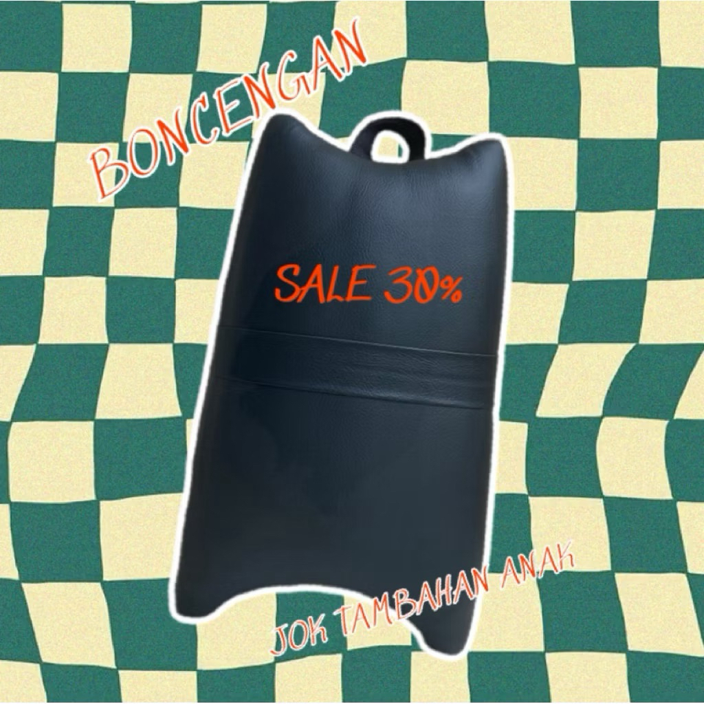 Boncengan motor anak / jok anak / dudukan anak dimotor