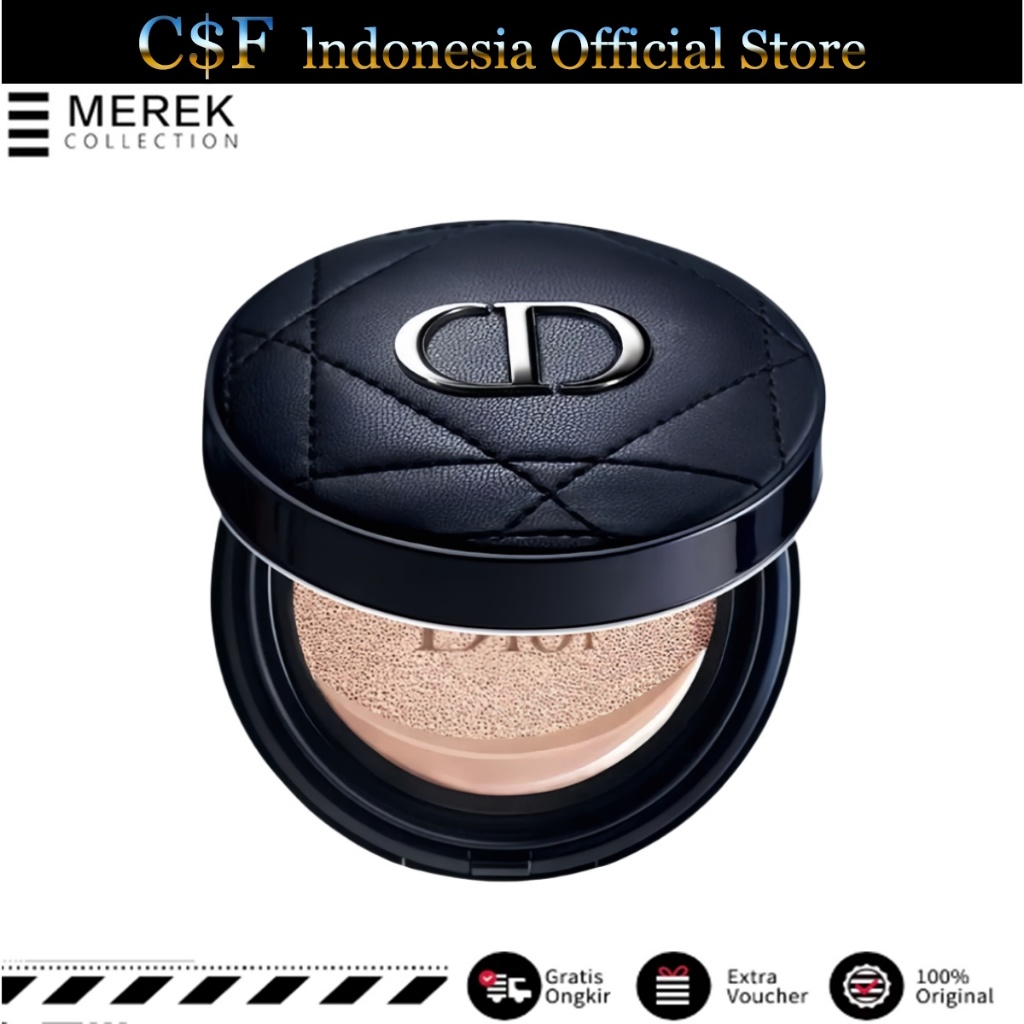 【100% Original】Dior Cushion/Dior Forever Perfect Cushion Foundation/Dior Alas Bedak Kulit
