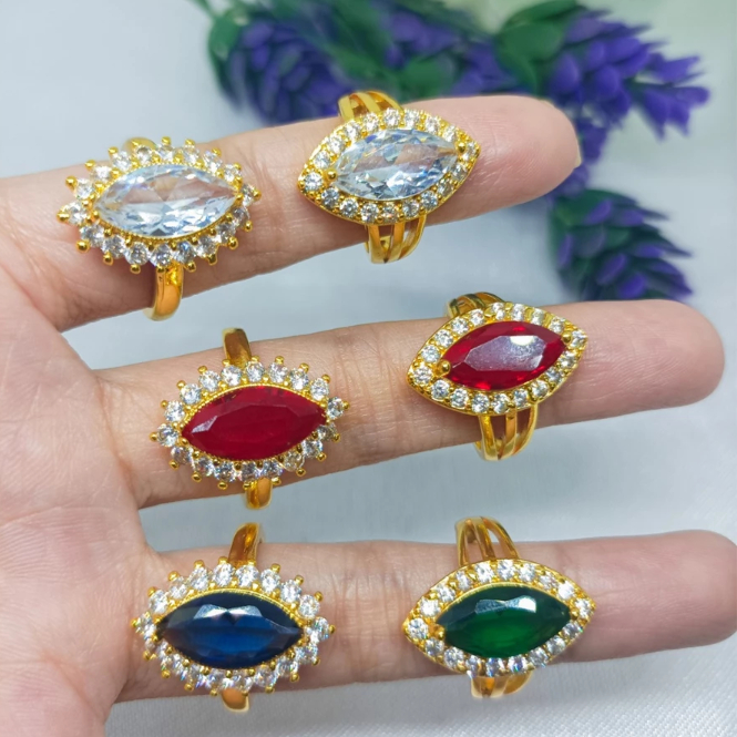 Cincin Emas Permata Dubai 24K Titanium Murah Promo