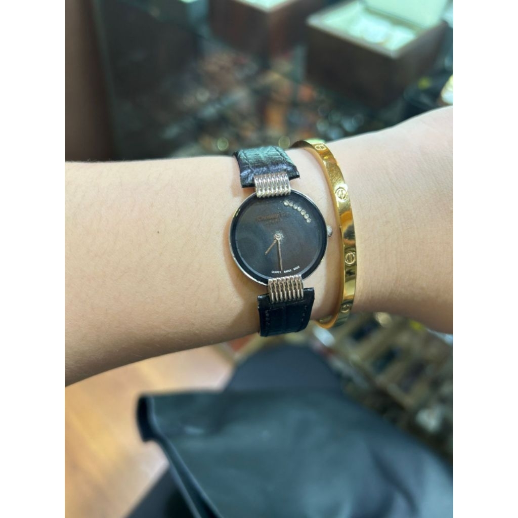 Jam Tangan Vintage "Christian Dior"