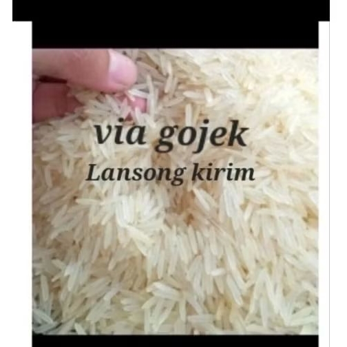 Beras Basmati 25 kg Via gojek lansong kirim . Rice Basmati 25 kg khusu Kebuli dan Biryani