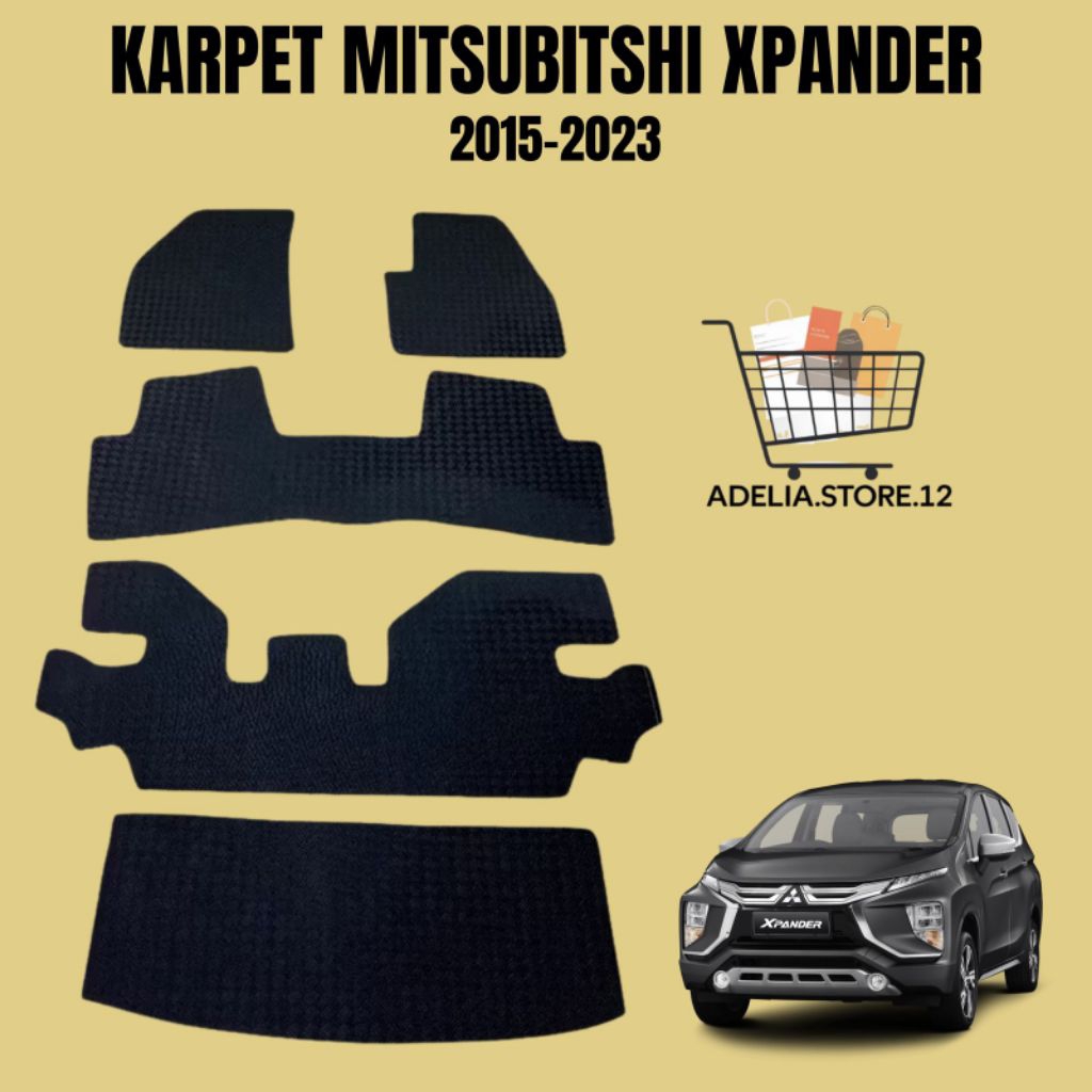 Karpet Mobil Mitsubishi XPander 2015-2023 Alas kaki Matras mobil XPander All New