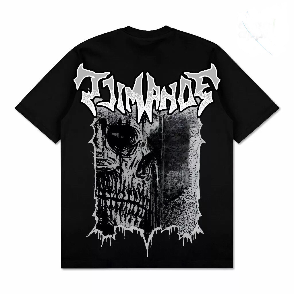 Kaos Cimande Motif Tengkorak Kaos keren Kaos Murah Kekinian Nyaman santai Koa sPria Wanita