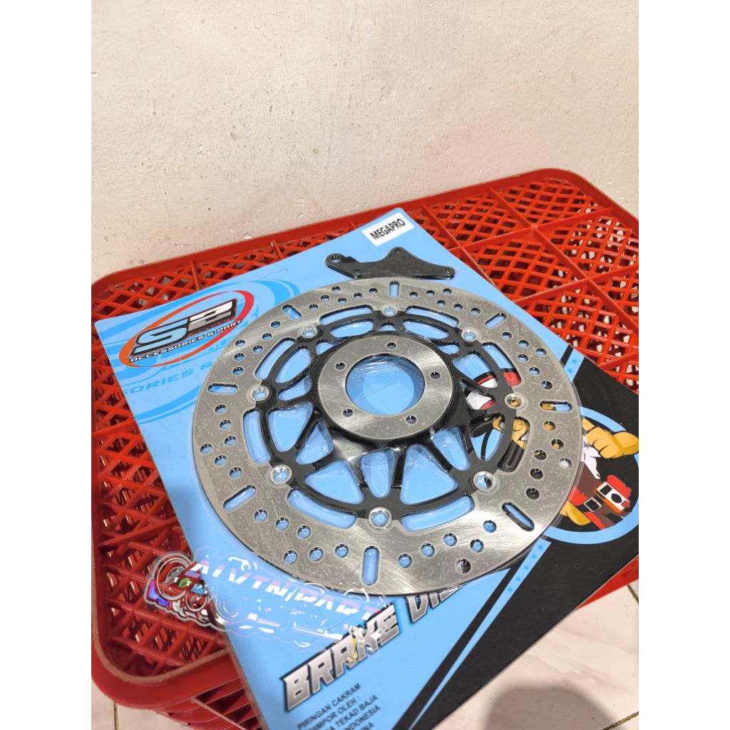 DISC BRAKE PIRINGAN CAKRAM LUBANG BAUT 5 GL MEGAPRO SUPRA 300MM COPY BREMBO