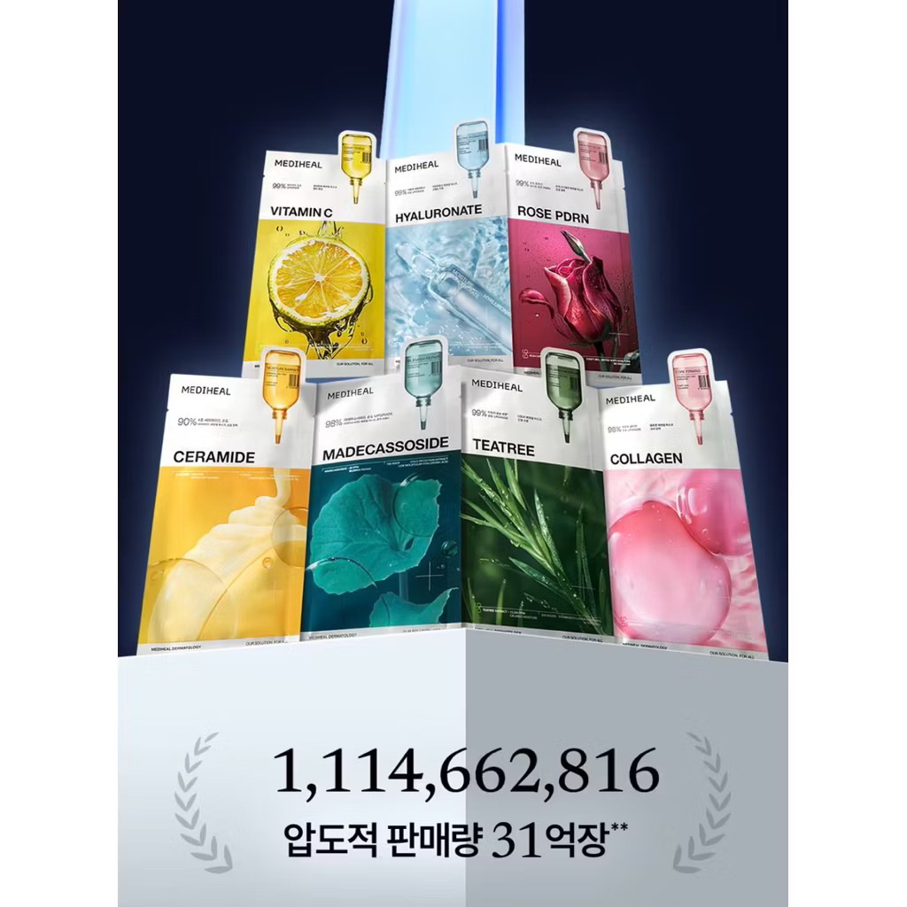 MEDIHEAL SHEET MASK | Hand Carry Olive Young Korea | READY STOCK